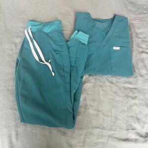 Figs Caribbean Blue Catarina & Zamora Joggers (XXS)